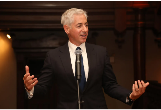 (상보) 빌 애크먼 "관세인상 일시 중단해달라...세계 경제 혼란 막자"