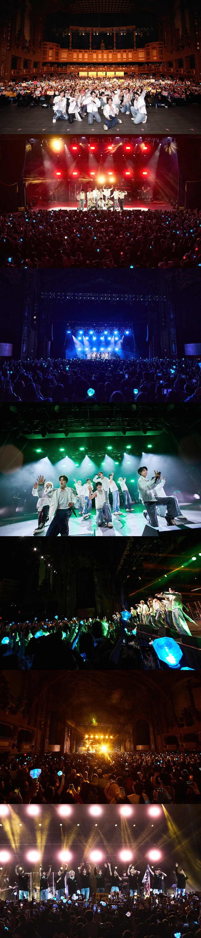 트레저, 美 뉴욕 첫 미주 공연에 현지 팬 ‘들썩’…“의미 있는 순간 만들어 줘 감사”