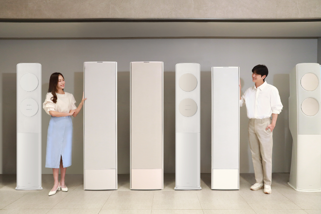 삼성전자 인공지능(AI) 에어컨 2025년형 신제품. ⓒ삼성전자