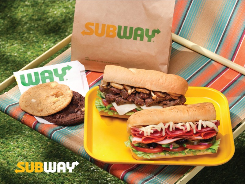 써브웨이, 썹픽 출시 기념 모바일 금액권 할인 프로모션 진행