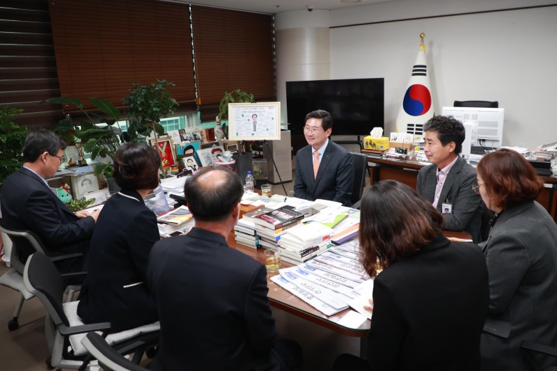 이상일 용인특례시장, 기업 애로사항과 건의 사항 청취