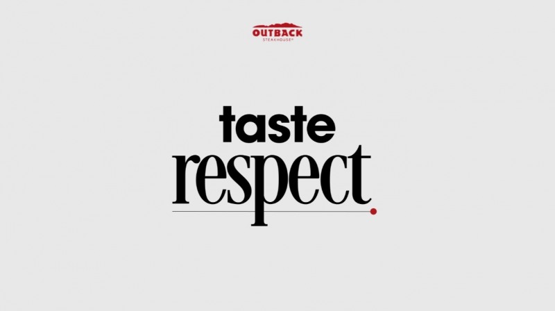 <사진설명: 아웃백, ‘Taste Respect’ 캠페인 >