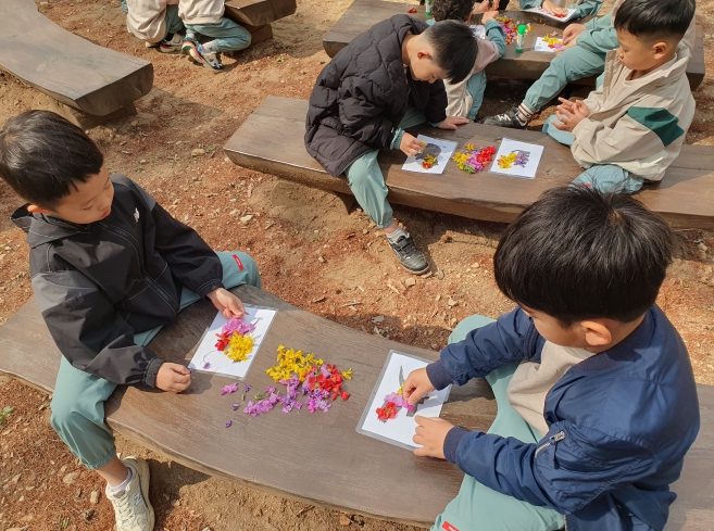 조마초등학교병설유 숲체험