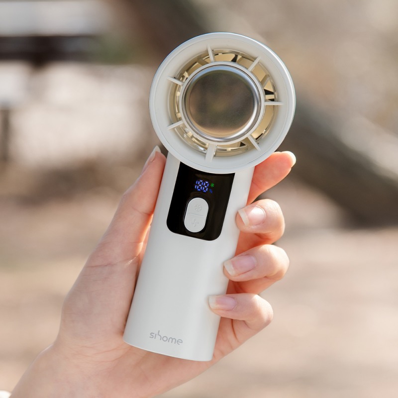 시홈, 에어터널 기술 ‘100단계 휴대용 냉각선풍기’ 공개