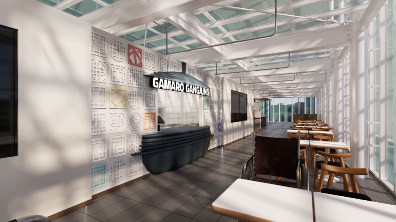 오사카 엑스포 한국관 조감도 이미지