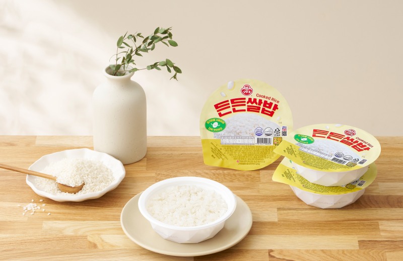 ㈜오뚜기가 쿠팡 로켓배송 전용 즉석밥 ‘든든쌀밥’을 출시했다. (오뚜기 제공)