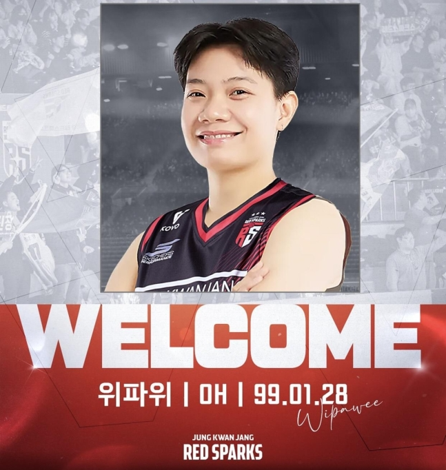 정관장이 SNS에 올린 위파위 영입 안내