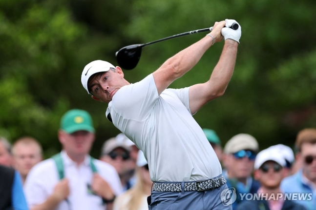 매킬로이의 경기 모습