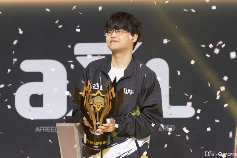 ASL 시즌 18 챔피언 김민철.