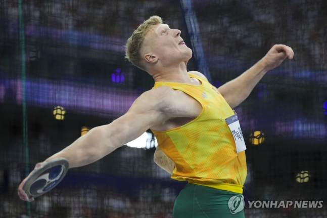 남자 원반던지기 세계 기록을 보유한 알레크나