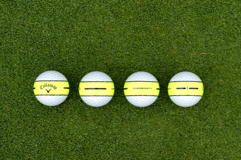 캘러웨이골프 코리아, 크롬소프트 360 옐로우 스트라이프 골프볼 출시