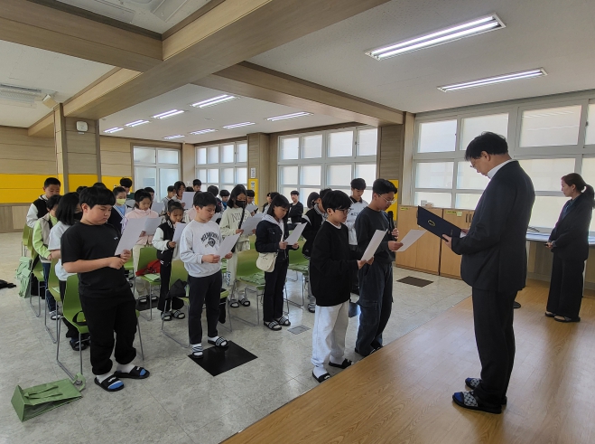 의성영재교육원 개강식