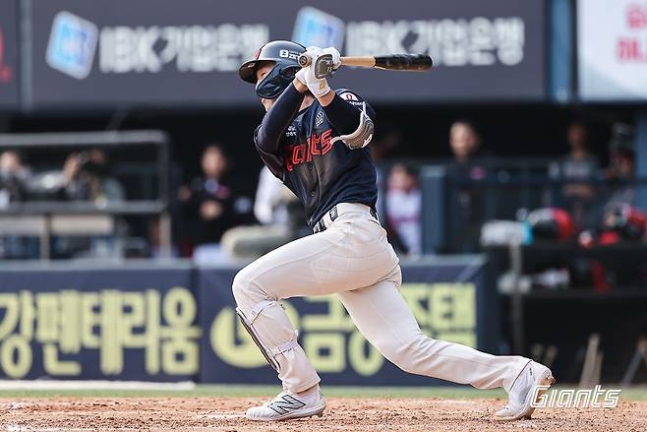 롯데 전민재 / 사진제공=롯데자이언츠