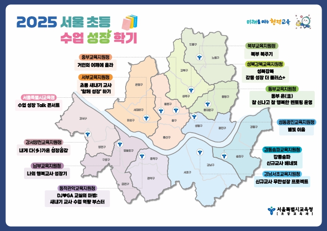 2025 서울 초등 수업 성장 학기 리플릿