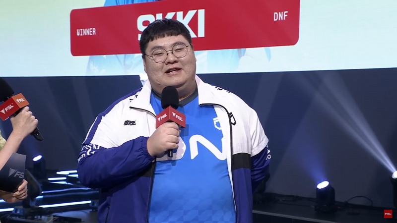 DN 프릭스 '구끼' 김시경(출처=대회 실황 캡쳐).