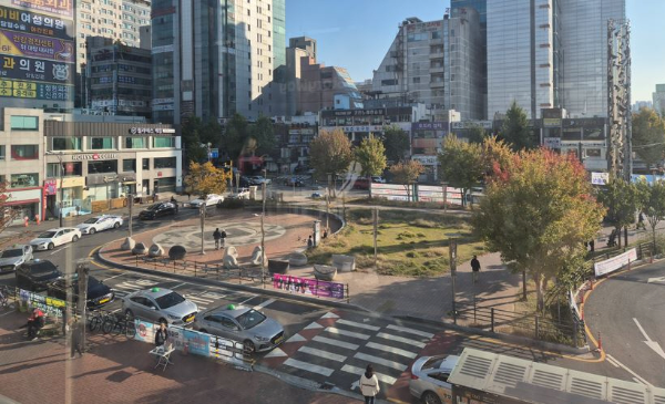 인천 주안역 남광장 일원 전경