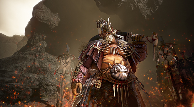 검은사막의 '검은사당 금돼지왕' 이미지. 자료 제공 : 펄어비스