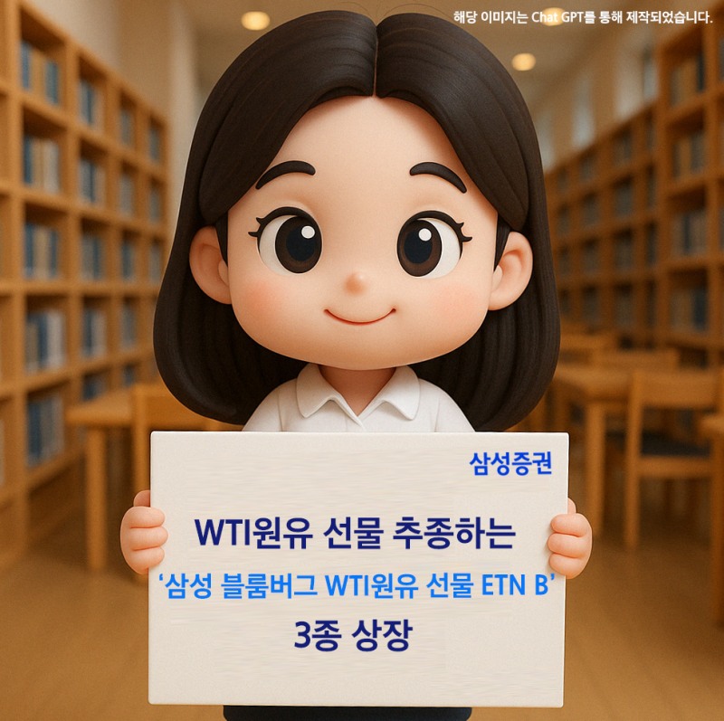 삼성증권, 블룸버그 WTI원유 선물 추종하는 ETN 3종 상장