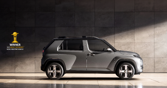 '2025 세계 올해의 전기차'에 선정된 현대차 캐스퍼 일렉트릭 ⓒ현대차그룹