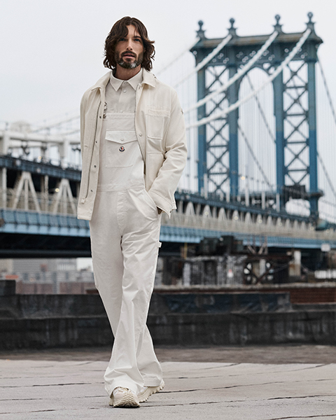 몽클레르 컬렉션 2025 여름, 워크웨어를 도시적인 감각으로 재해석하다