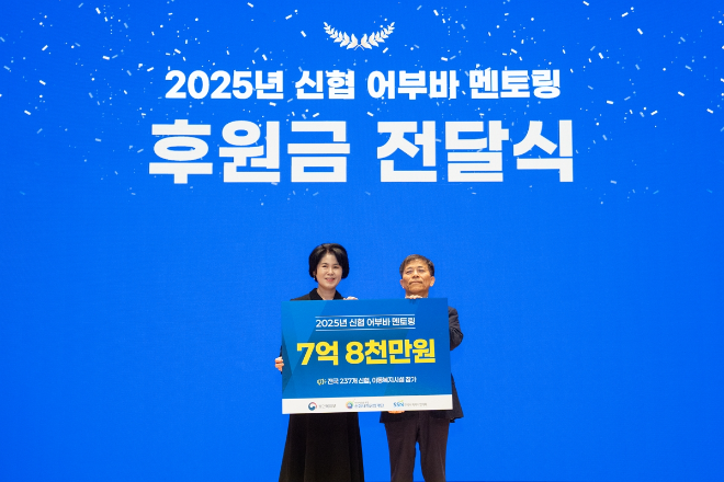 (왼쪽부터)신협사회공헌재단 박규희 부문장, 한국사회복지협의회 조남권 사무총장. ⓒ신협사회공헌재단
