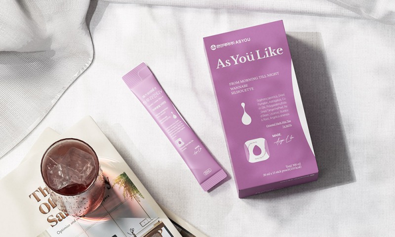 환인제약 애즈유, 붓기 빼는 차 ‘하루라인티V’ 리뉴얼 출시