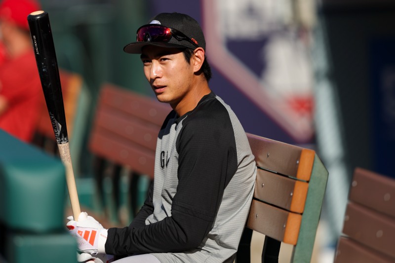 경기 준비하는 이정후