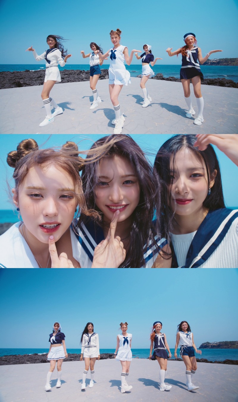 오드유스, ‘I Like You’ 퍼포먼스 비디오 공개…푸른 바다 청량 매력 가득