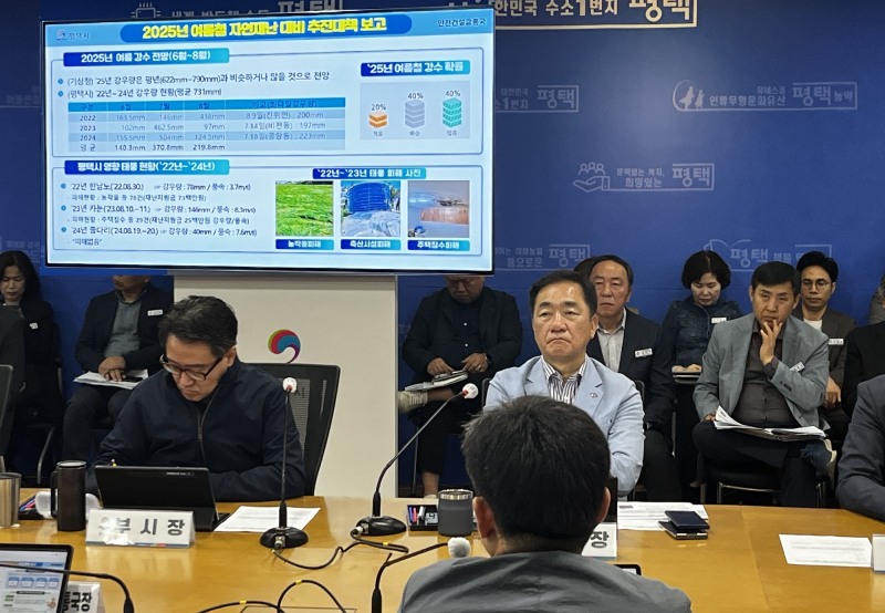 여름철 자연재난 대비 추진 대책 보고회