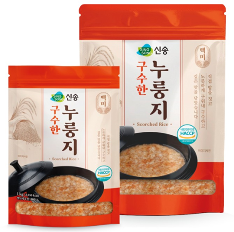 (사진 = 신송식품의 ‘구수한 누룽지’)