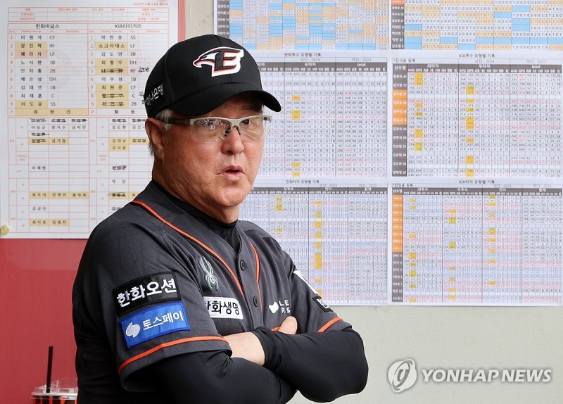 김경문 한화 감독