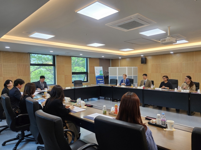 대전교육청, 싱가포르 오키드파크중등학교 방문단과 국제교류회의 가져