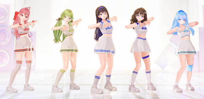 프로젝트 유닛 'Priz-V'(프리즈브이)'의 첫 번째 디지털 싱글 'We! (with you)'의 뮤직비디오 티저 관련 이미지. 자료 제공 : 넷마블