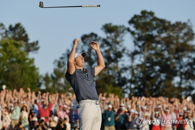 마스터스에서 우승한 로리 매킬로이