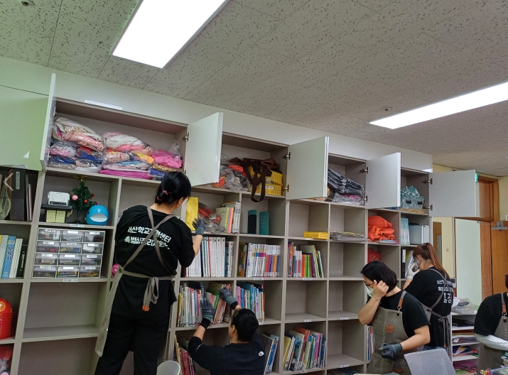 서산교육지원청 학교지원센터, 학돌초 유치원자료실 정리