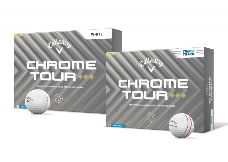 캘러웨이골프 코리아, 크롬투어 트리플 다이아몬드 골프볼 출시