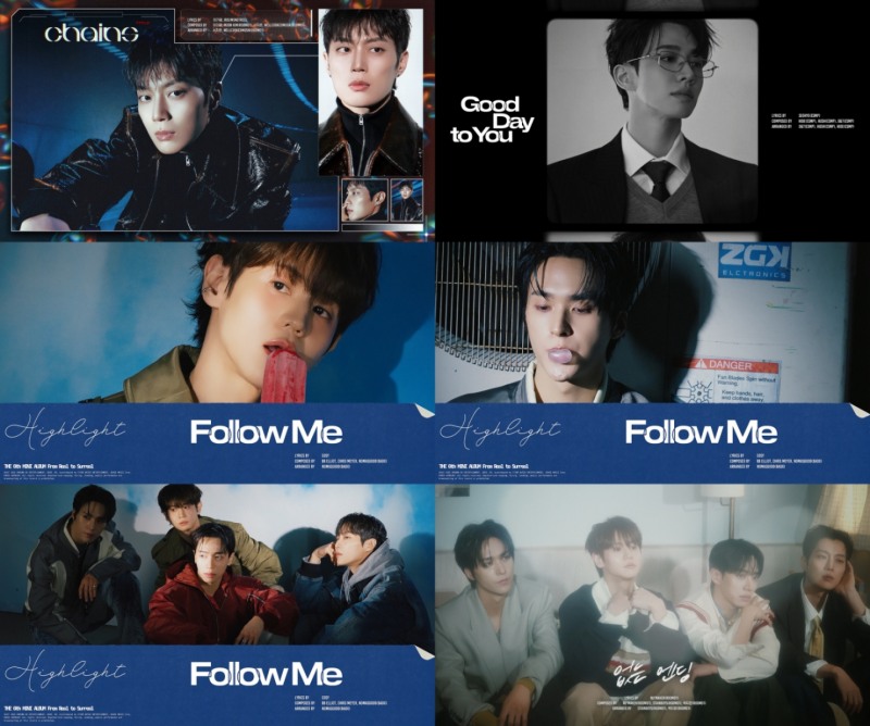 하이라이트, 미니 6집 전곡 음원 일부 공개…多 장르 아우른 스펙트럼