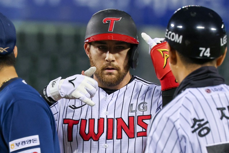 오늘 타격감 좋은 오스틴.