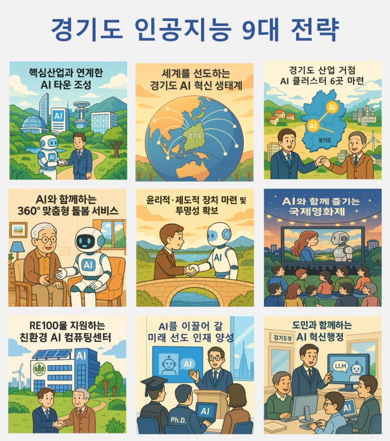 경기도 인공지능 9대 전략