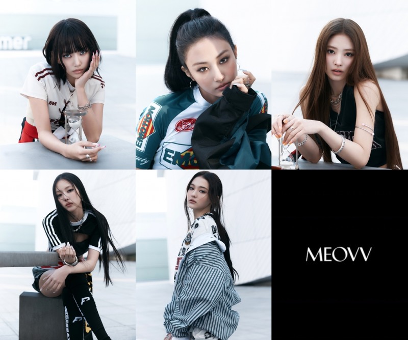 MEOVV(미야오), 싱글 'HANDS UP' 선공개 D-4…개인 콘셉트 포토 속 빛나는 비주얼의 향연