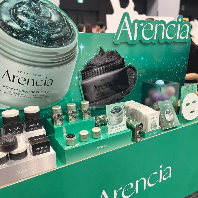 아렌시아, 국내 올리브영 안착 이어 日 로프트 ‘코스페스’ 참여