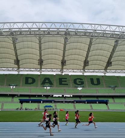 대구달성교육지원청,‘교육장배 초등학교 학년별 육상 우수선수 선발 대회’개최