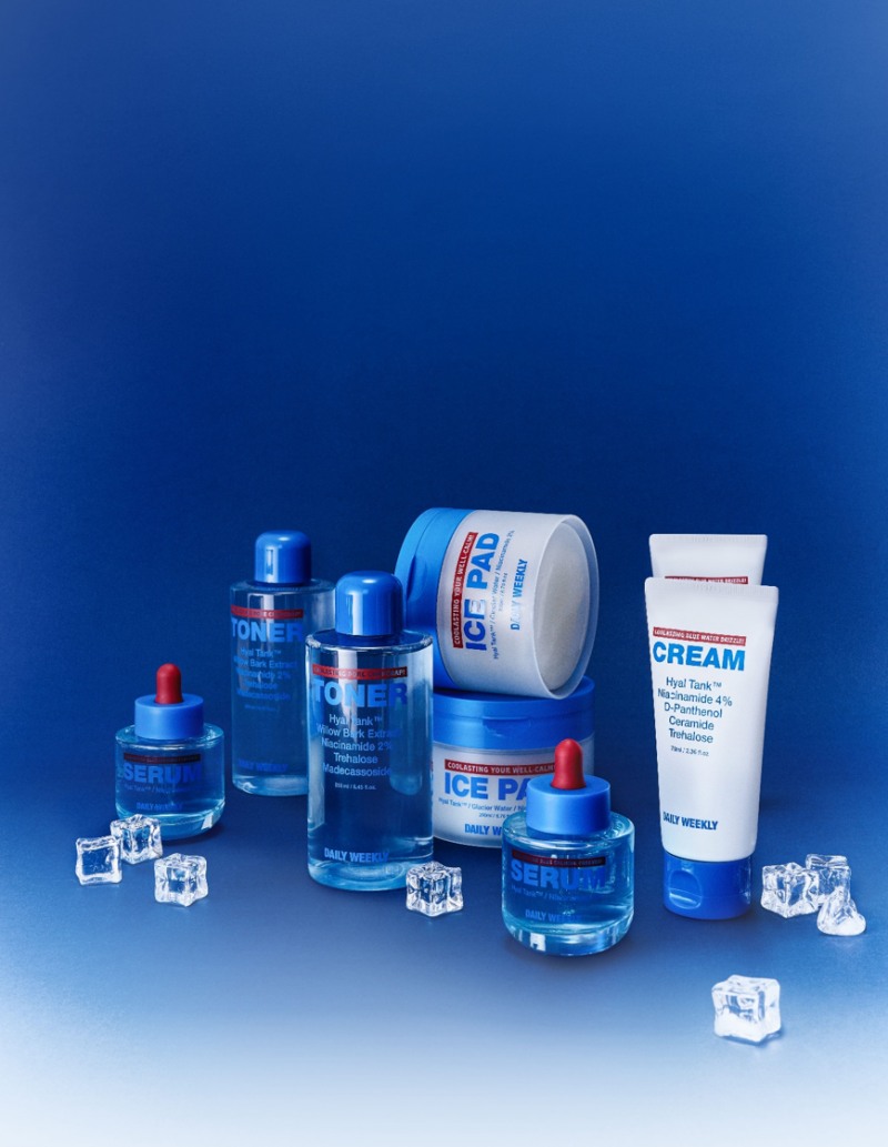 쿨링에 수분을 더한 데일리위클리, 독자성분 하이알탱크™ 스킨케어 4종 공개