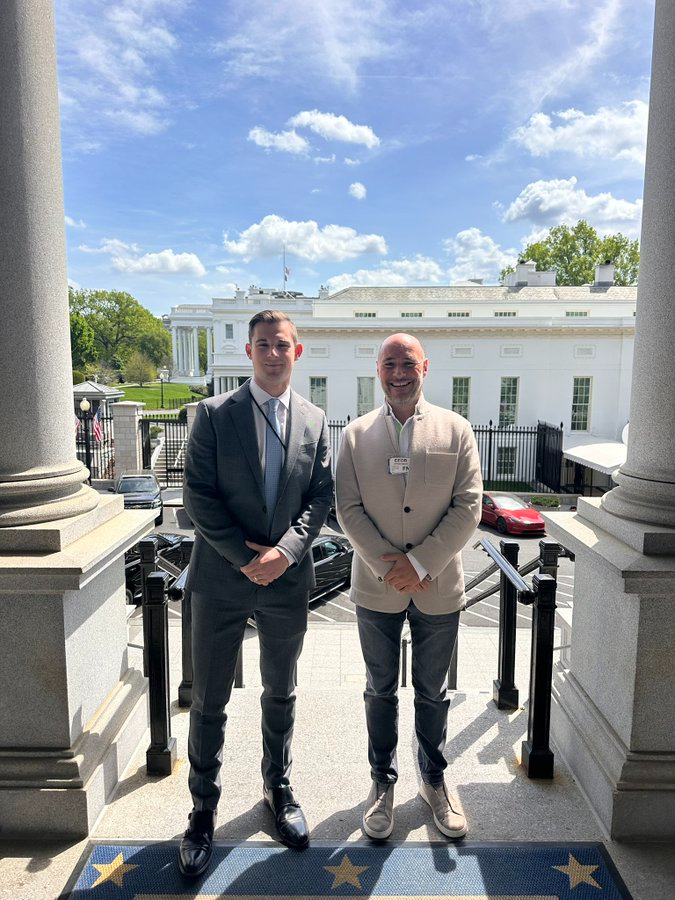 트럼프 대통령 직속 디지털 자산 자문위원회 이사 ‘보 하인스(좌측)’과 칠리즈 ‘알렉산드레 드레이푸스 CEO(우측)’