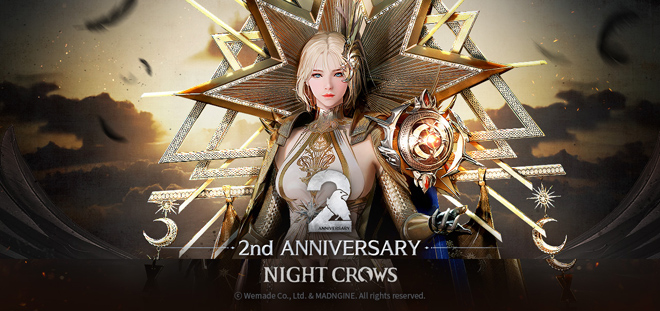 '나이트 크로우' 2주년 기념 업데이트 관련 이미지. 자료 제공 : 위메이드