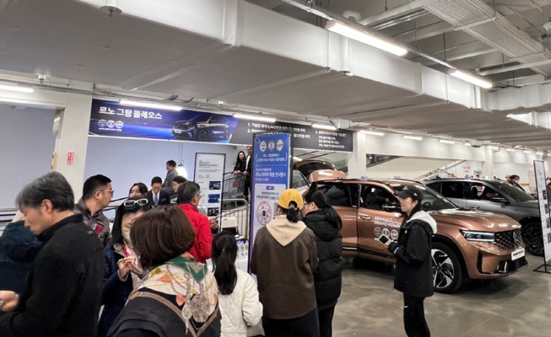 르노코리아, 이번 주말 코스트코 일산점에서 그랑 콜레오스 특별 전시 행사 진행