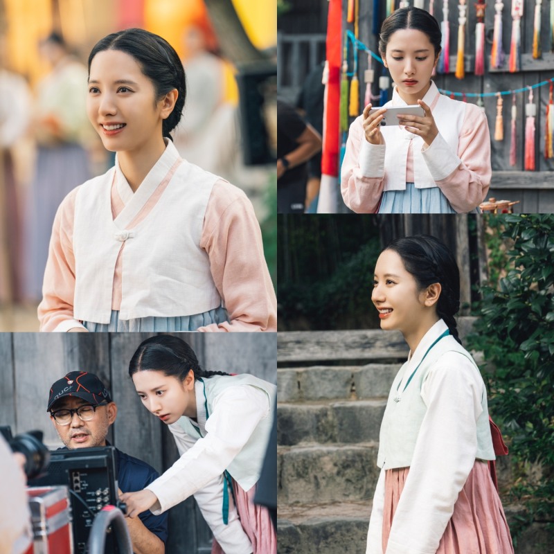 ‘귀궁’ 김지연, 열정 가득한 촬영 현장 포착…‘웃음꽃 활짝’