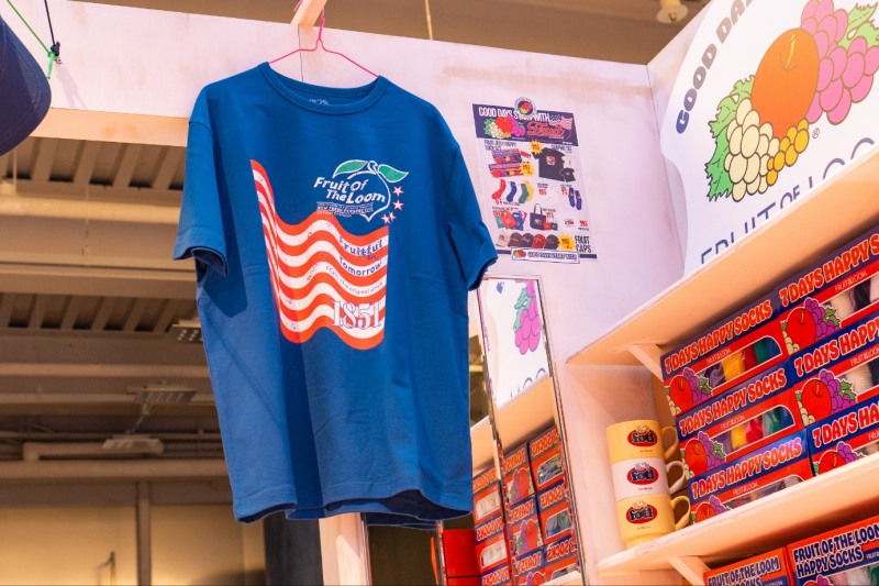 미국 컴포트 라이프스타일웨어 브랜드 ‘프룻오브더룸(Fruit of the Loom®)’ 팝업스토어 오픈!