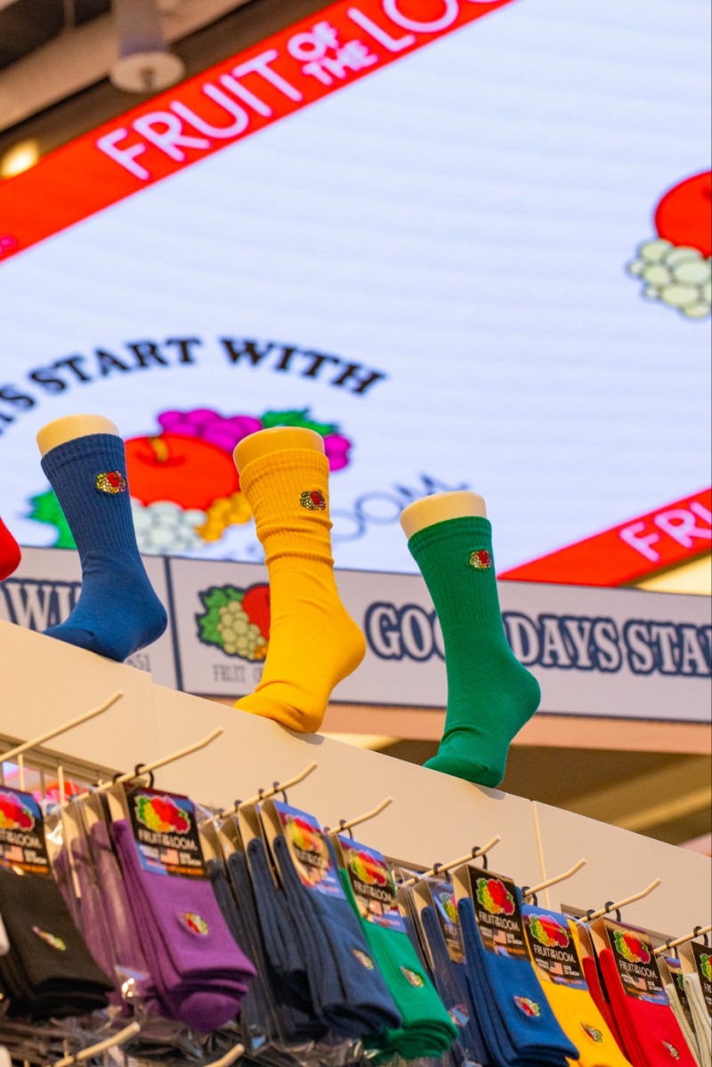 미국 컴포트 라이프스타일웨어 브랜드 ‘프룻오브더룸(Fruit of the Loom®)’ 팝업스토어 오픈!