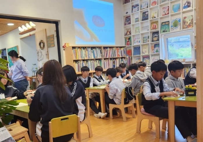 교육발전특구 사업으로 중학생 미술 이음교육